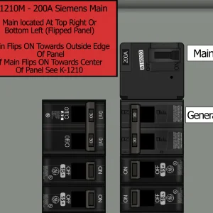 K-1210M Panel Photo Without Kit