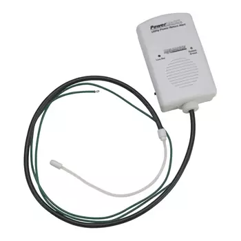 The PowerBACK! Is intended to be installed on any manual transfer panel or generator-ready load center. In a power outage, the PowerBACK will sound a 100dB audible alert as soon as utility power is restored. Installs easily in any 1/2″ KO within 20 inches of main breaker. Battery powered with low battery indicator.