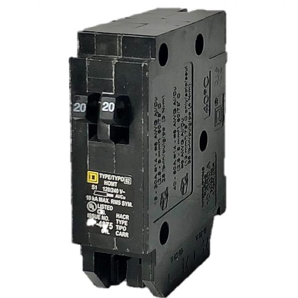 Square D Homeline Series Piggyback Breaker