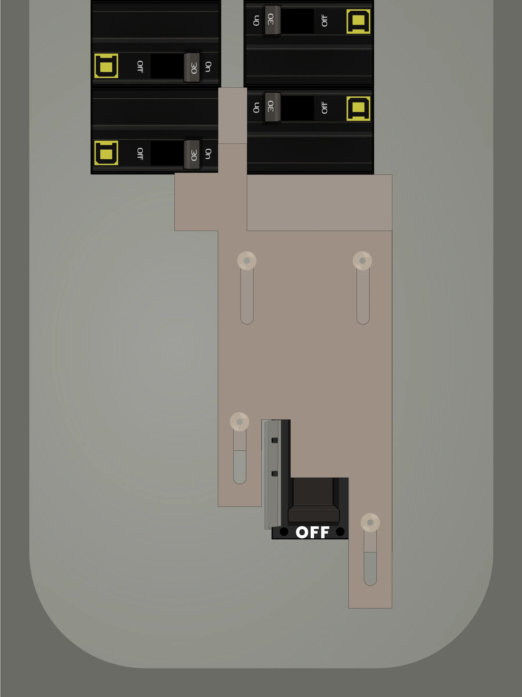 K-5610 main off and generator on