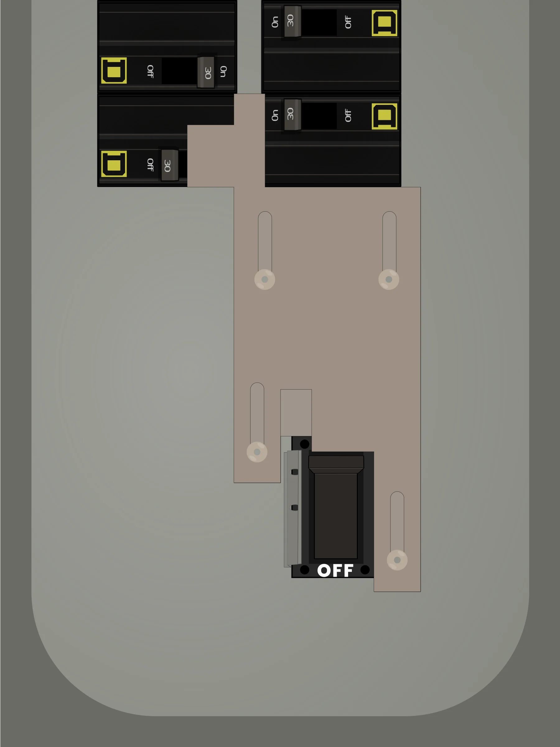 K-5610 main on and generator off