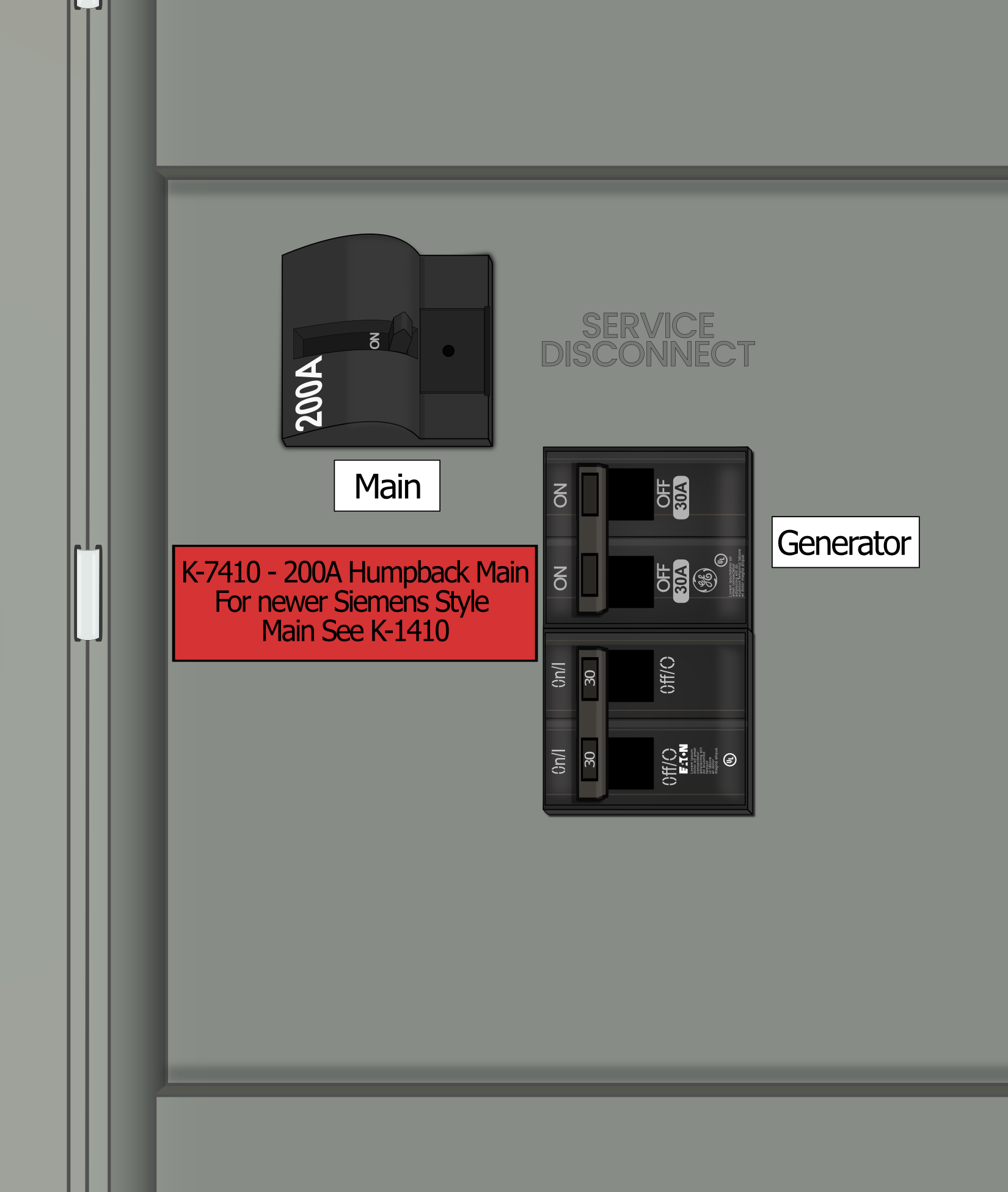 K-7410 Panel without Kit