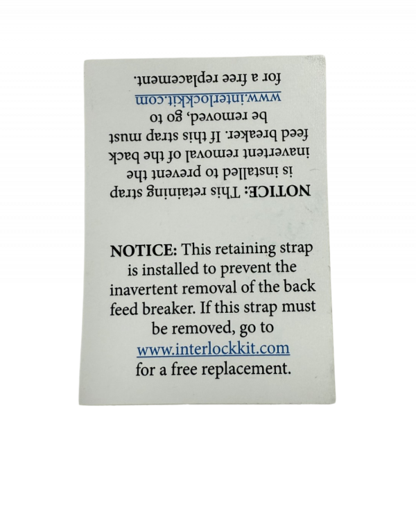 Interlock Solar Label Set - Image 5