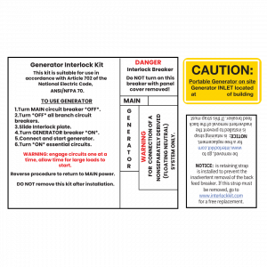 Interlock Label Set
