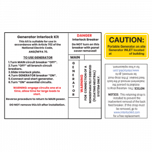Interlock Label Set