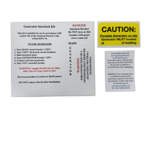 Interlock Label Set
