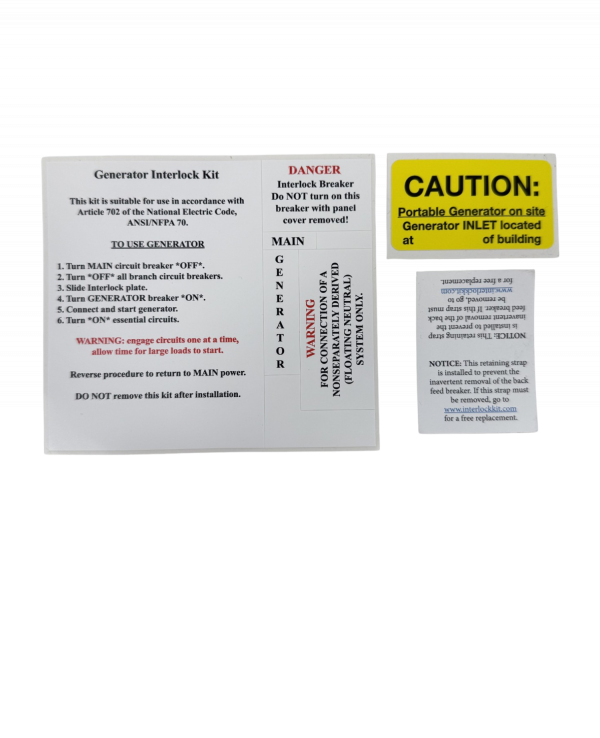 Interlock Label Set