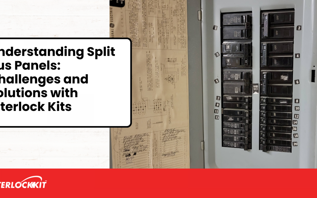 Understanding Split Bus Panels: Challenges and Solutions with Interlock Kits