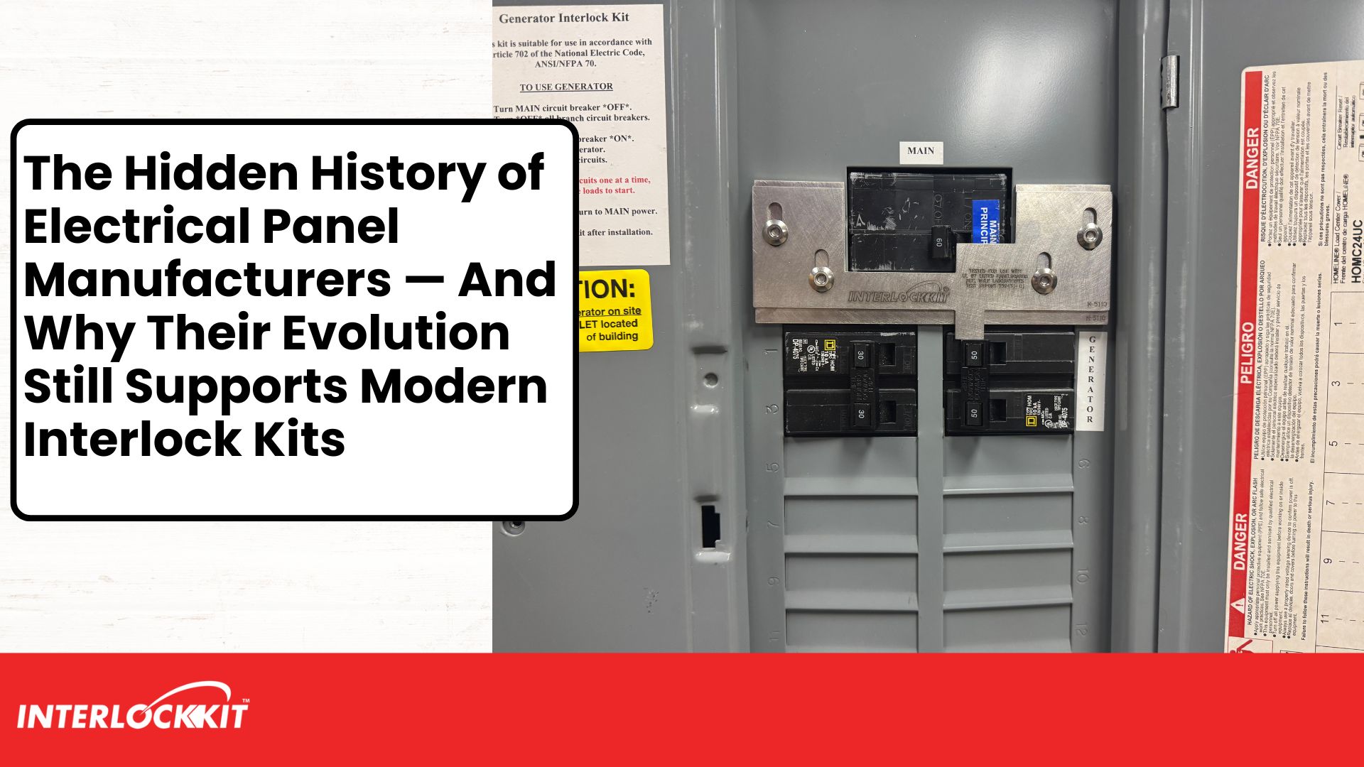 History of Electrical Panels & Interlock Kit Compatibility