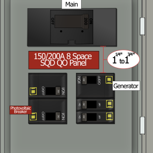 KS-5010 QO Panel Photo Without Kit