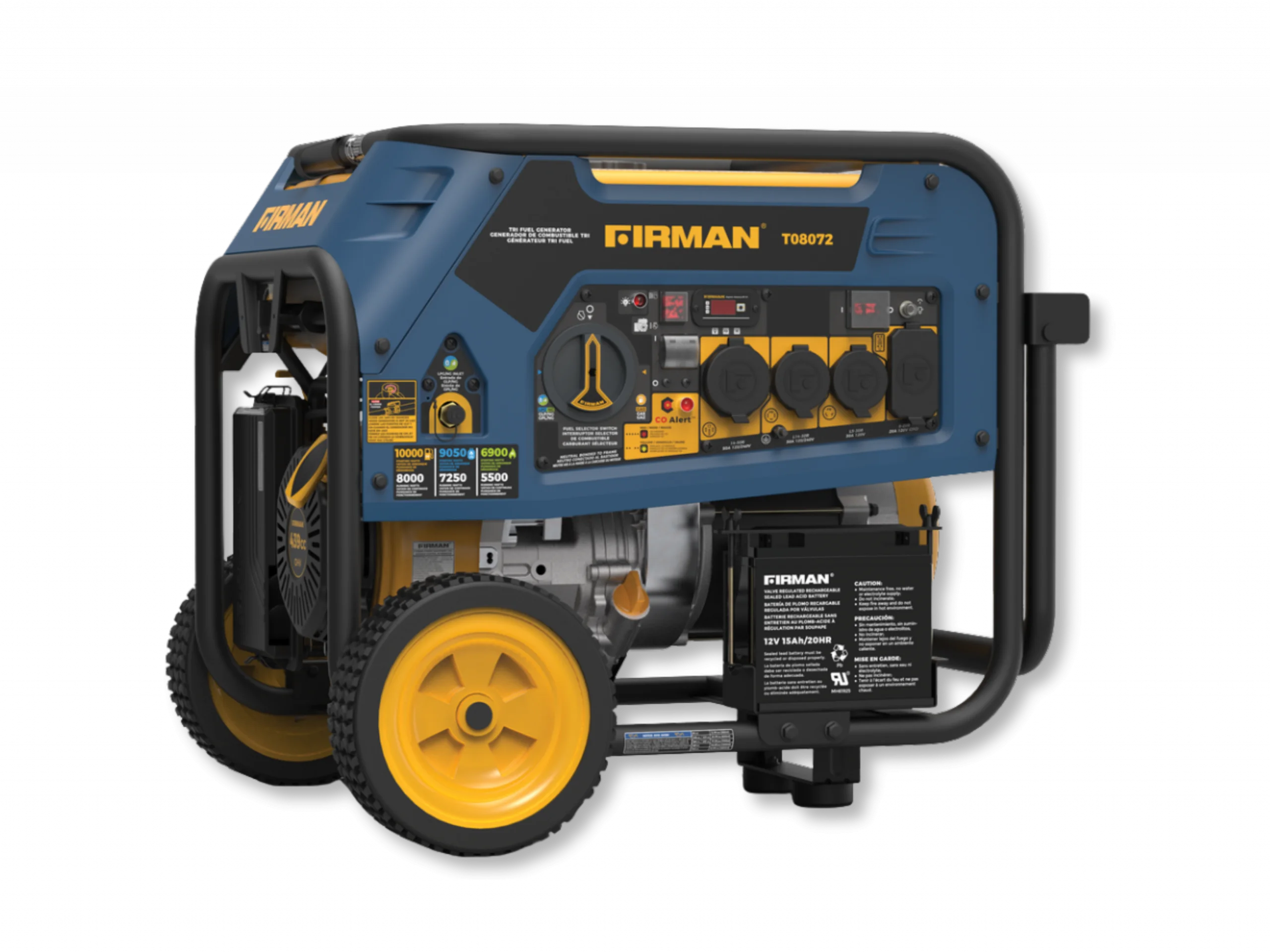Grey-blue Firman portable generator