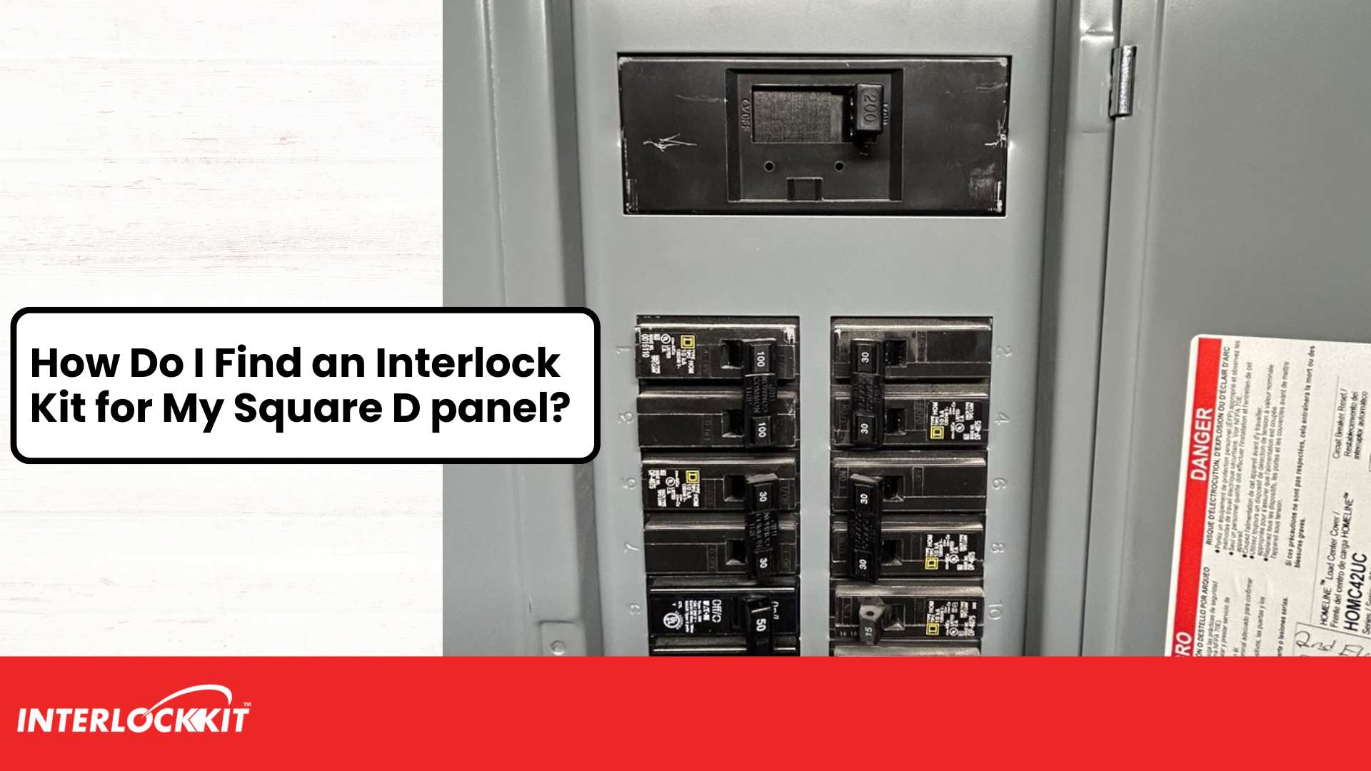 Panel Interlock Kit How to Find the Right Interlock Kit for Your Square D Panel